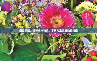 遵循原则，培养未来花朵，学前儿童家庭教育指南
