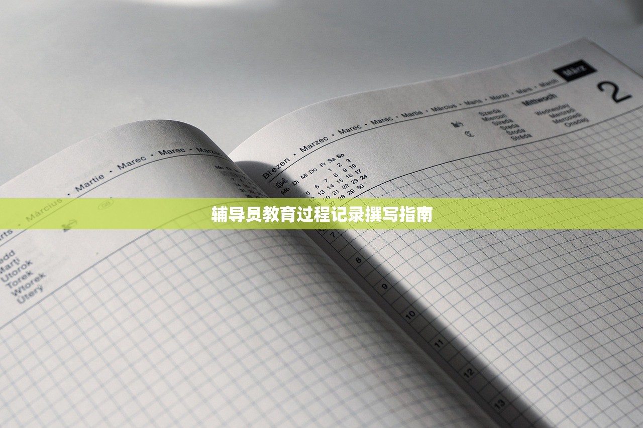 辅导员教育过程记录撰写指南