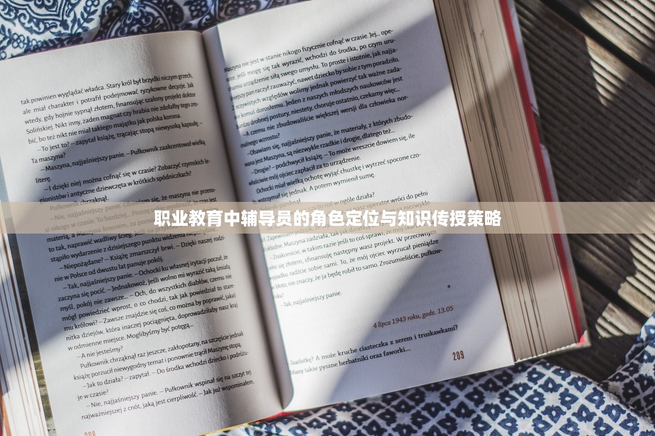 职业教育中辅导员的角色定位与知识传授策略