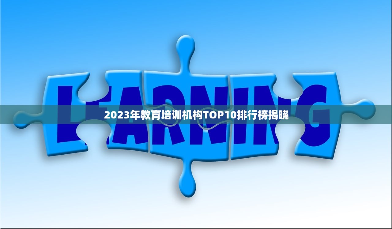 2023年教育培训机构TOP10排行榜揭晓-第1张图片-畅过网